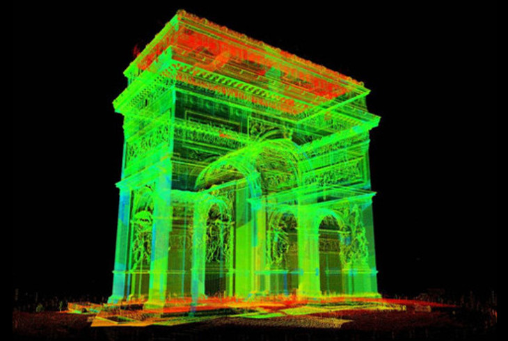 Scanner 3D - Arc de Triomphe