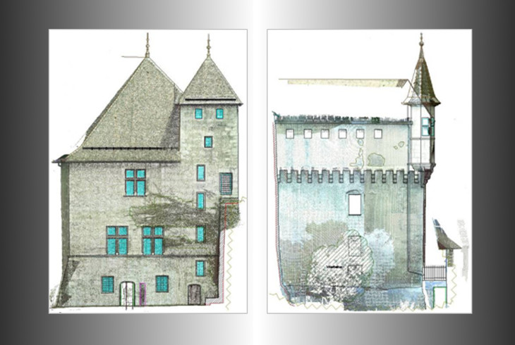 Scanner 3D - Le musée Château d'Annecy